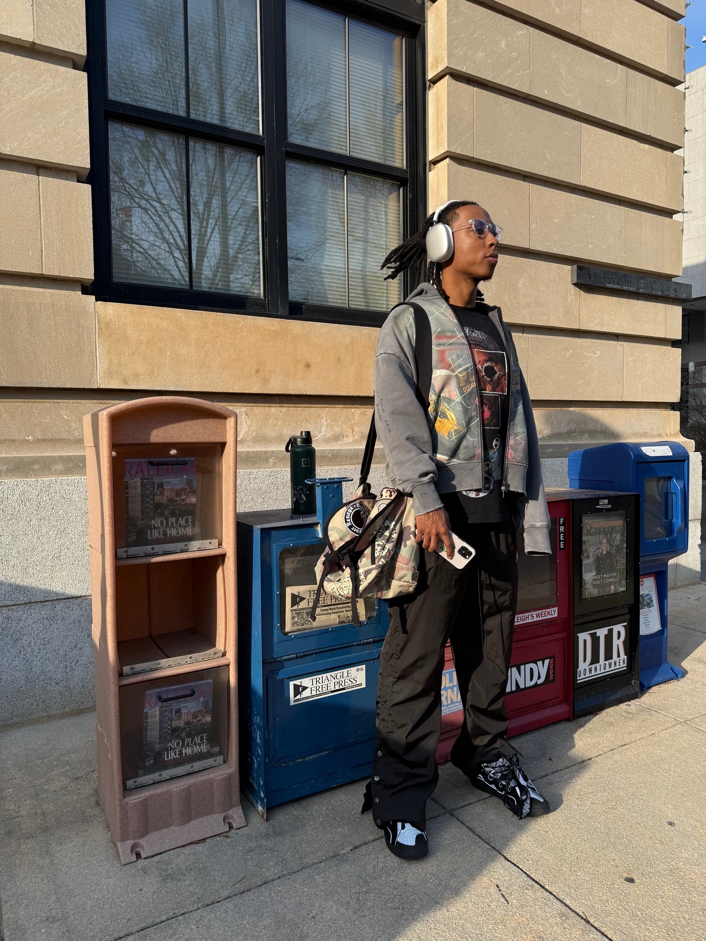 (Grey) Kevin McAllister x Playboy Hoodie