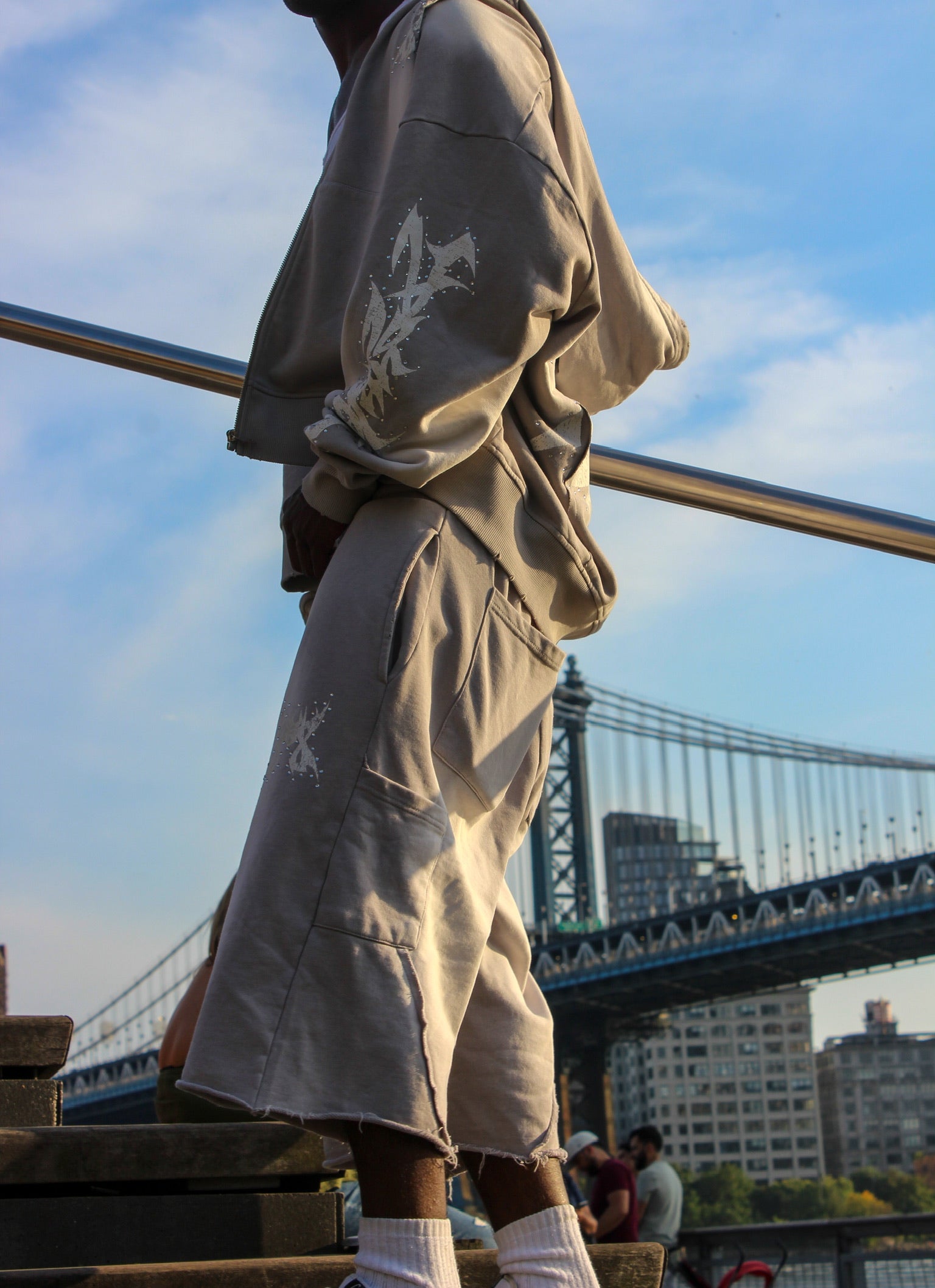 服/ファッション Sweat shorts Cool Grey XX² Sweatshort – Doublexxstudios