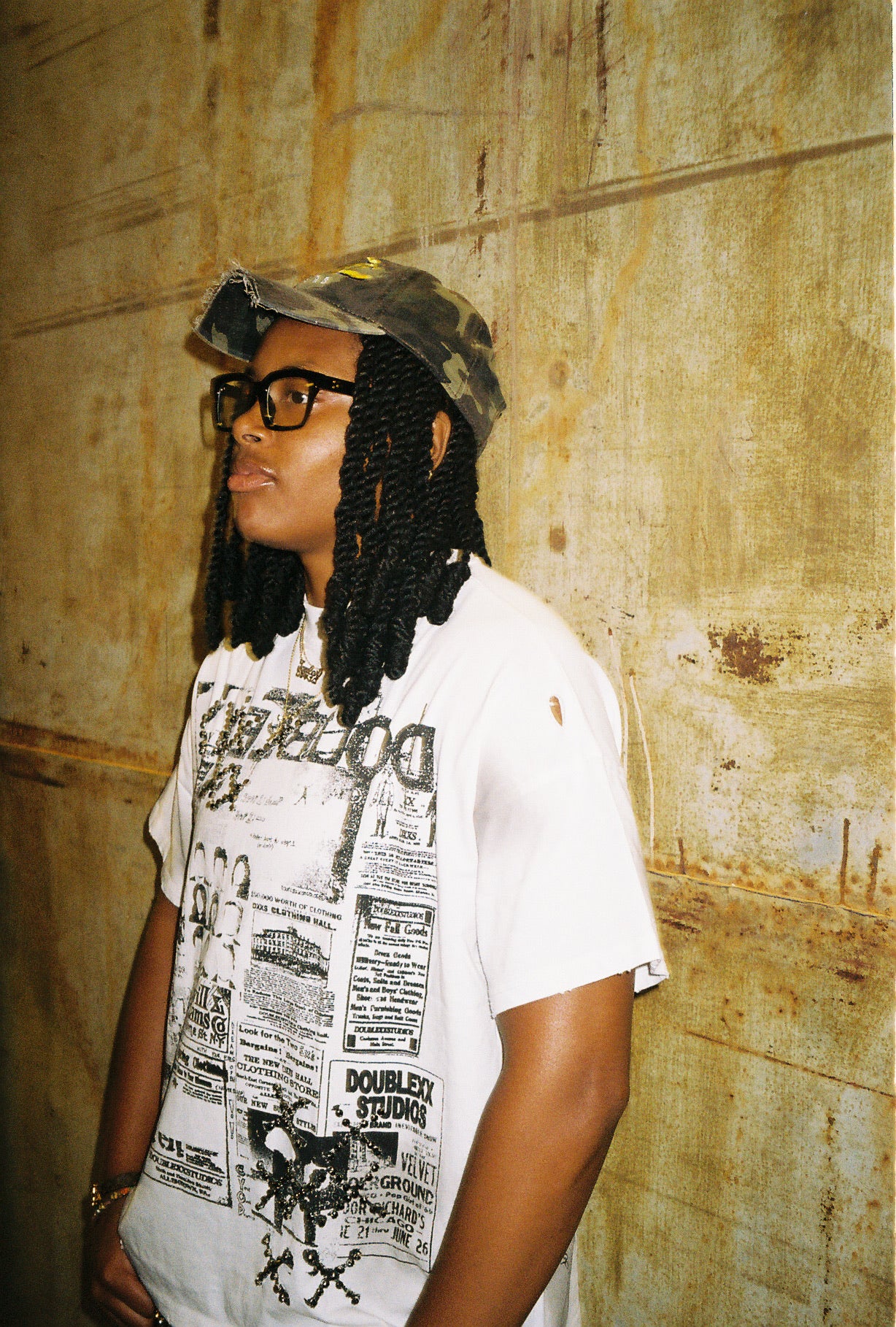 Vintage Newspaper Tee