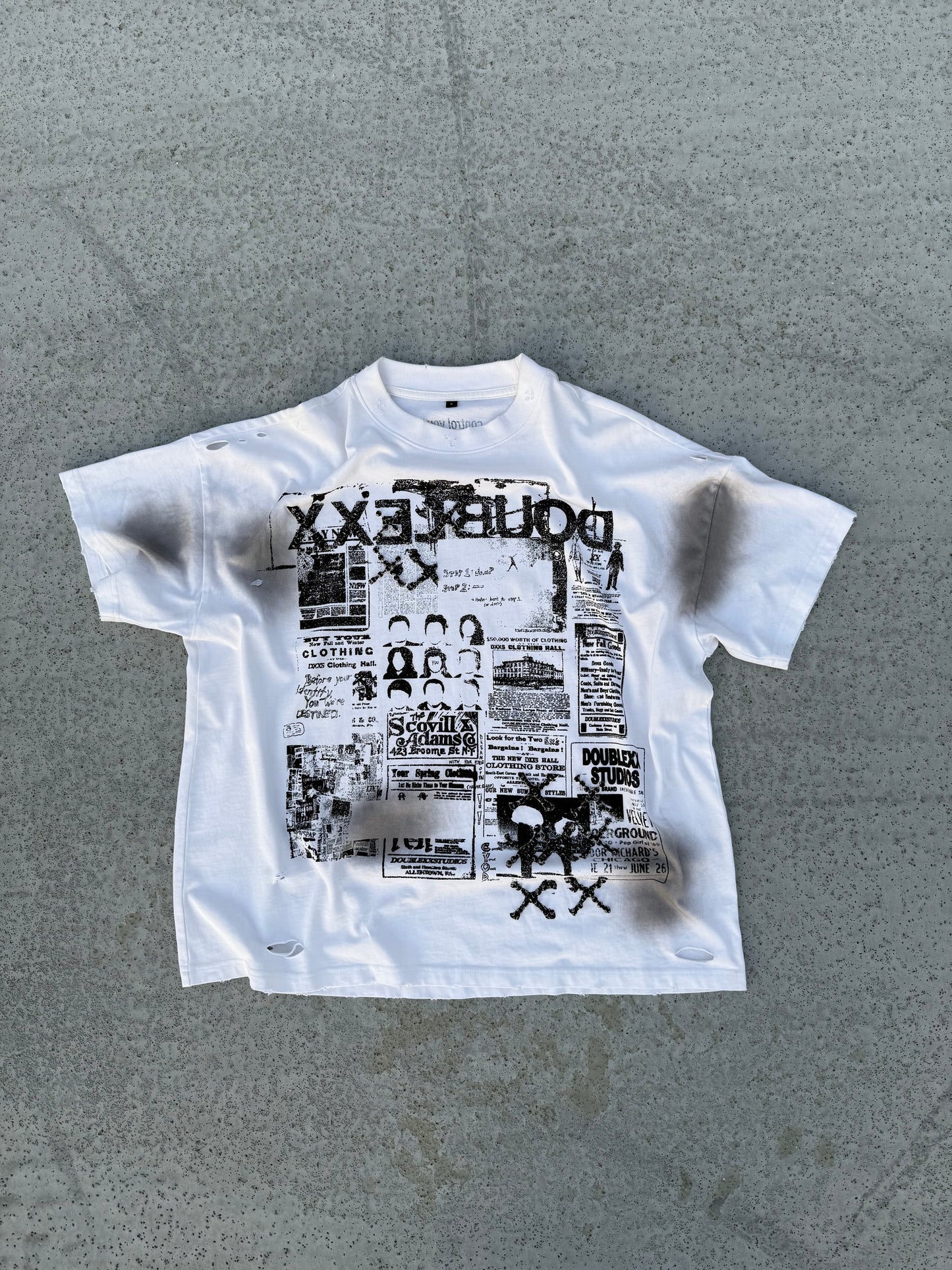 Vintage Newspaper Tee