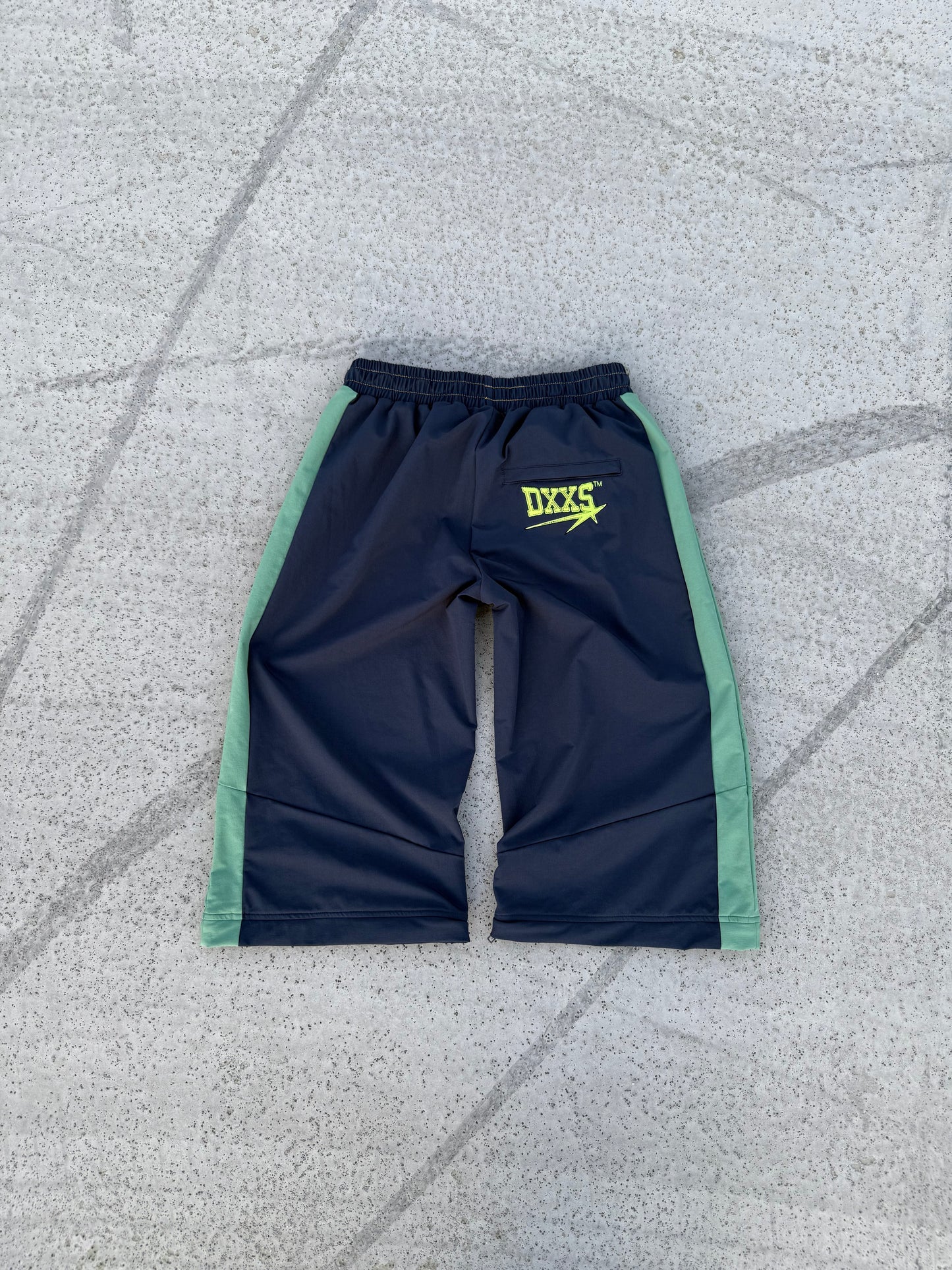 “Cannon” Star Comet Logo Nylon Convertible Track Pant