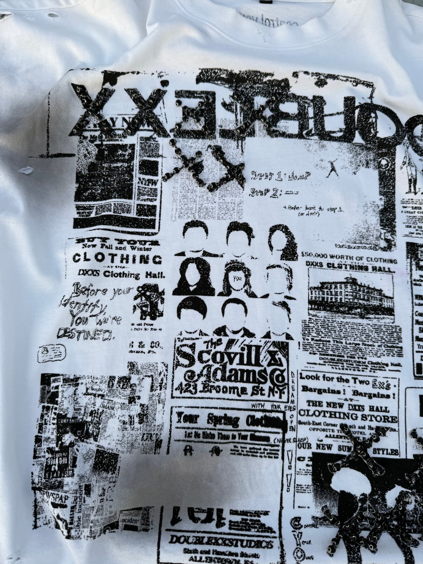 Vintage Newspaper Tee