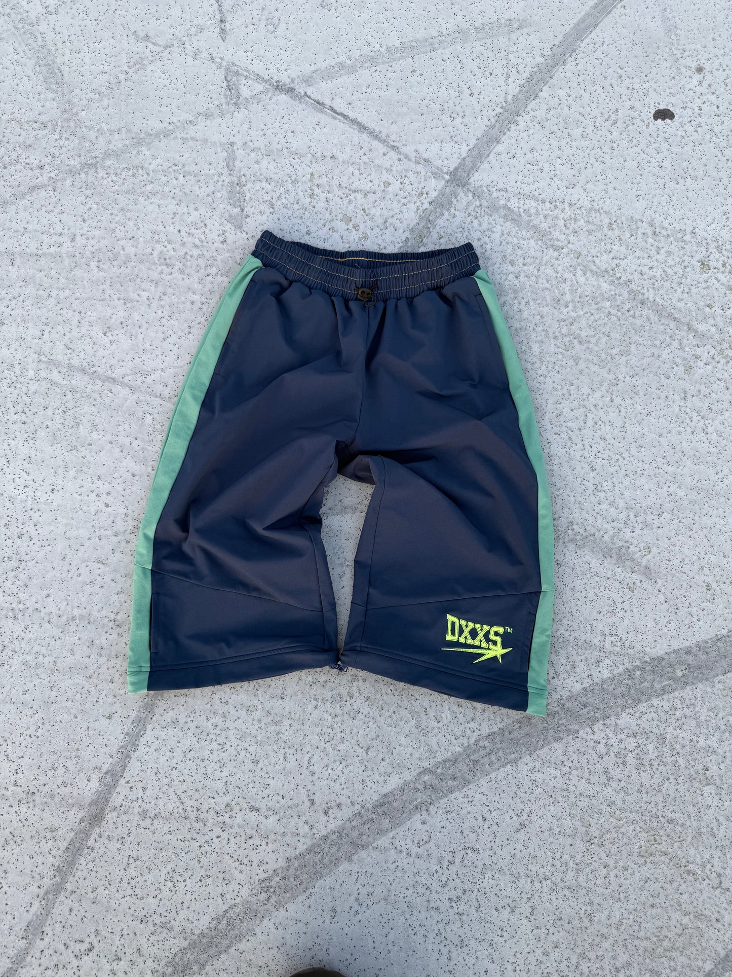 “Cannon” Star Comet Logo Nylon Convertible Track Pant