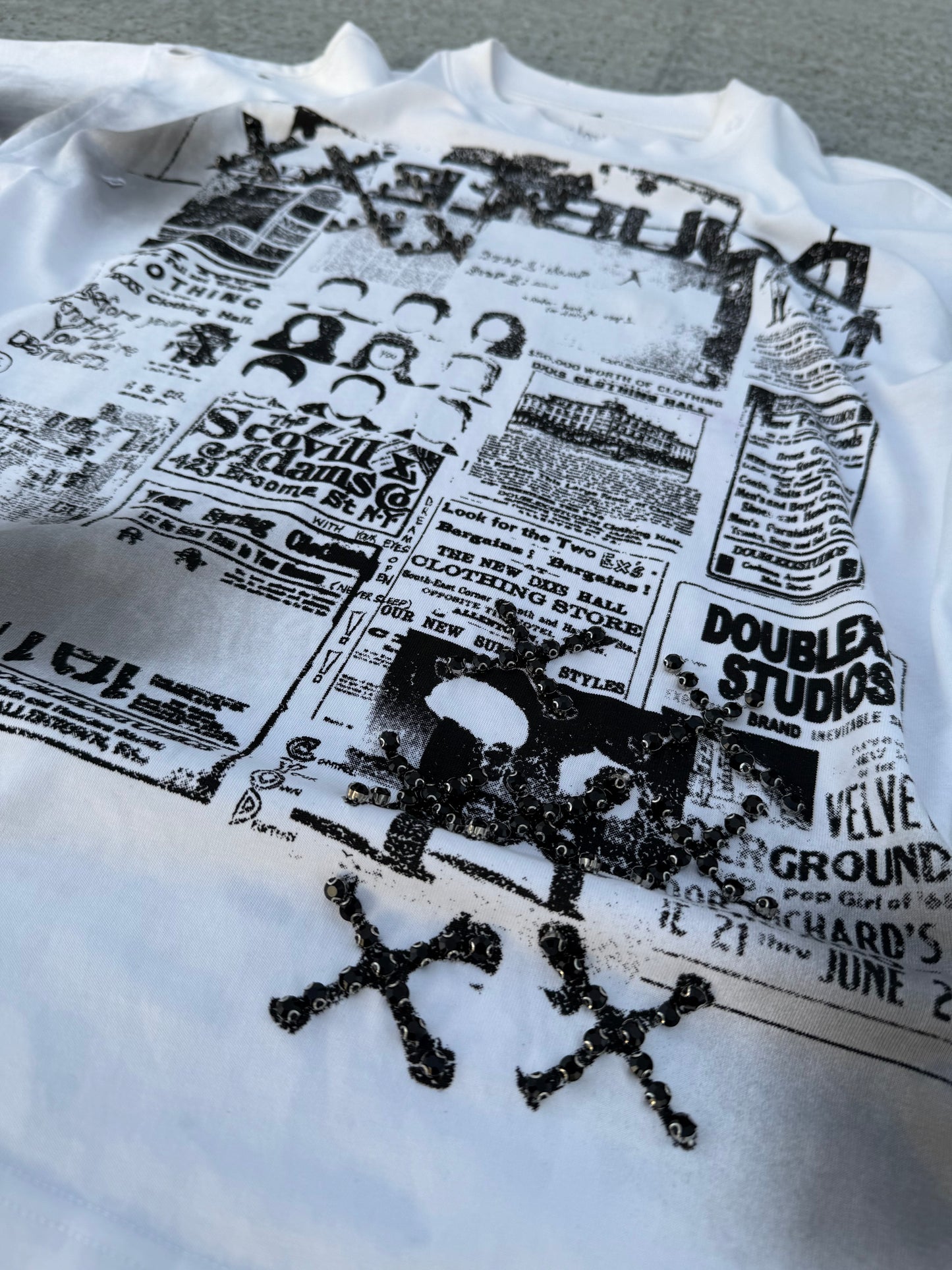 Vintage Newspaper Tee