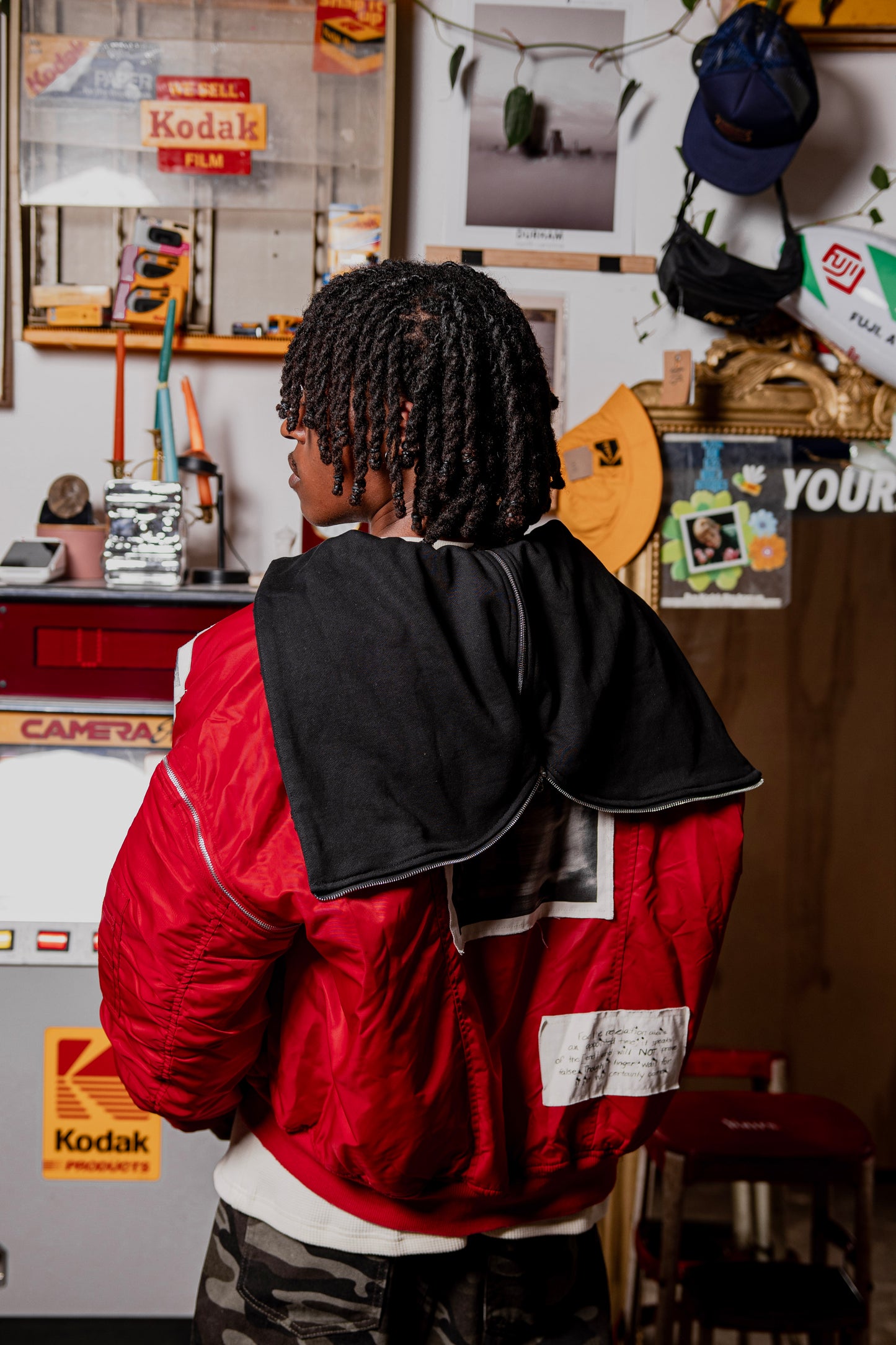 Hooded Bomber Jacket