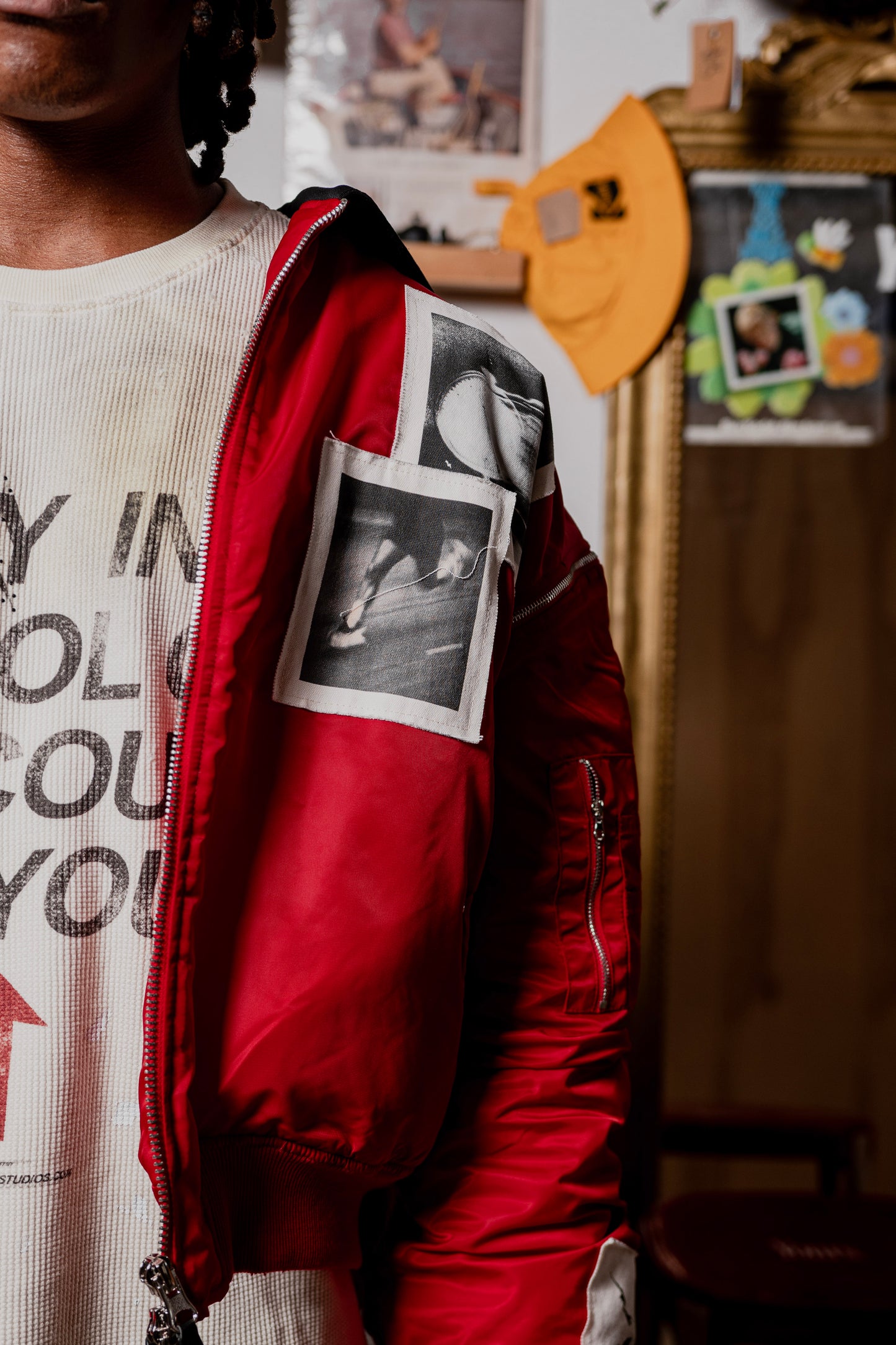 Hooded Bomber Jacket