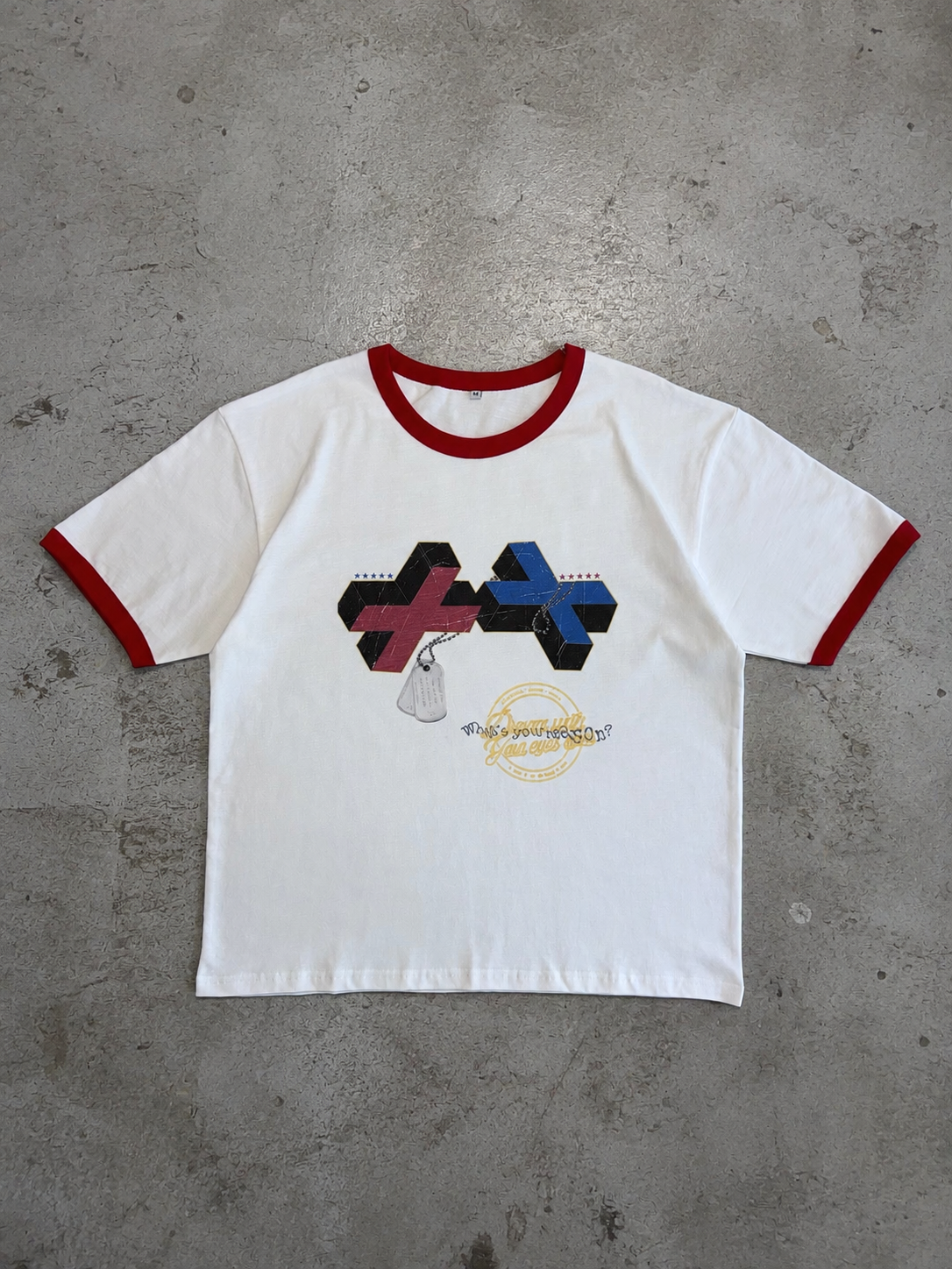 “War Baby” Ringer Tee