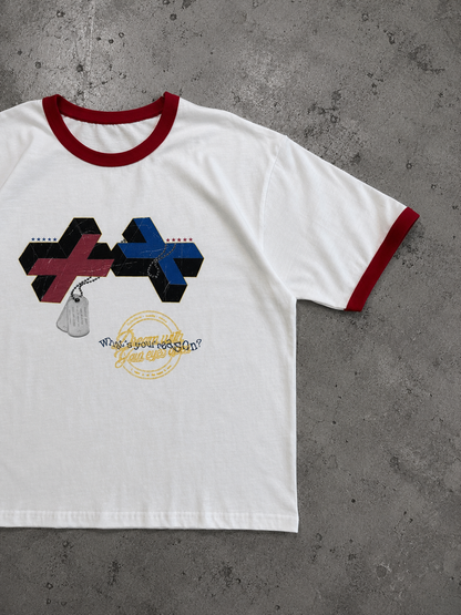 “War Baby” Ringer Tee